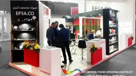 غرفه-سازی-نمایشگاهی-شرکت-فرا صنعت-ارمان